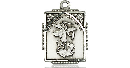 Sterling Silver Saint Michael the Archangel Medal