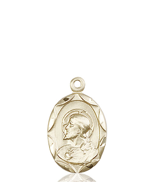 14kt Gold Scapular Medal