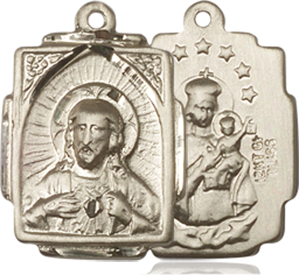 14kt Gold Scapular Medal