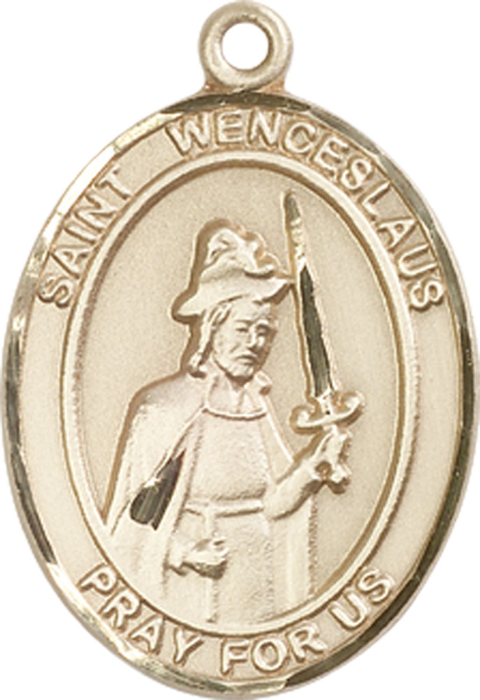 14kt Gold Saint Wenceslaus Medal