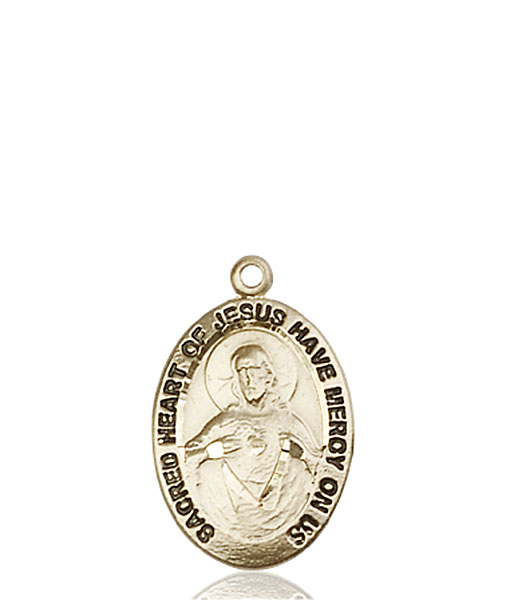 14kt Gold Scapular Medal