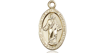 14kt Gold Scapular Medal