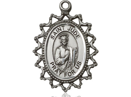 Sterling Silver Saint Jude Medal