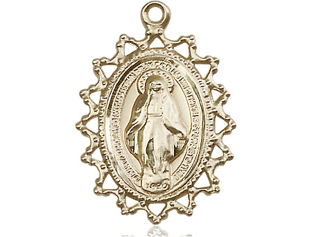 14kt Gold Filled Miraculous Medal