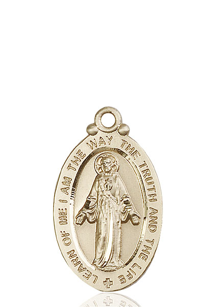 14kt Gold Scapular Medal