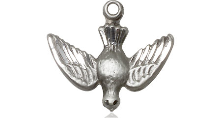 Sterling Silver Holy Spirit Medal