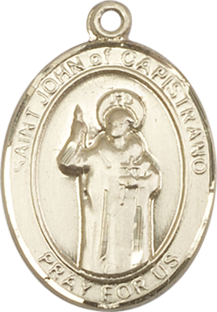 14kt Gold Saint John of Capistrano Medal