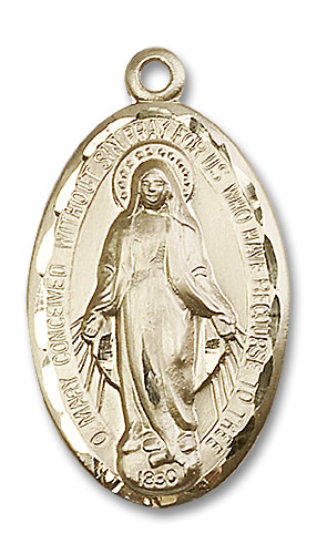 14kt Gold Filled Miraculous Medal