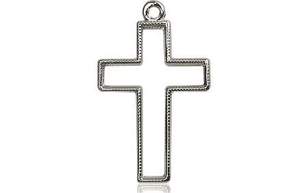 Sterling Silver Cross Medal