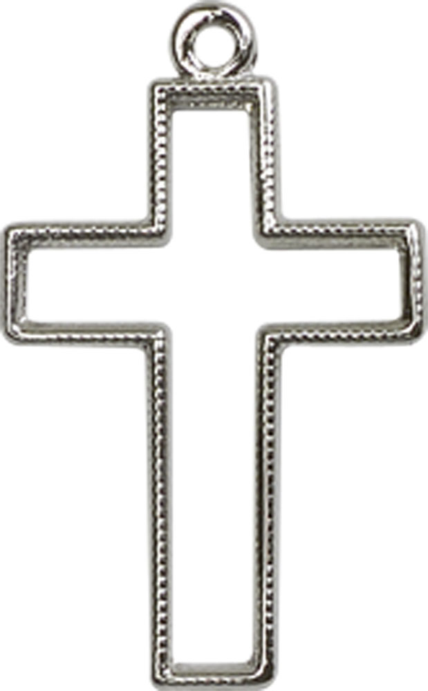 Sterling Silver Cross Medal