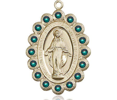 14kt Gold Filled Miraculous Medal