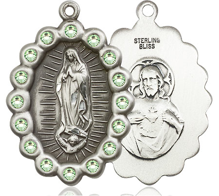 Sterling Silver Our Lady of Guadalupe Medal