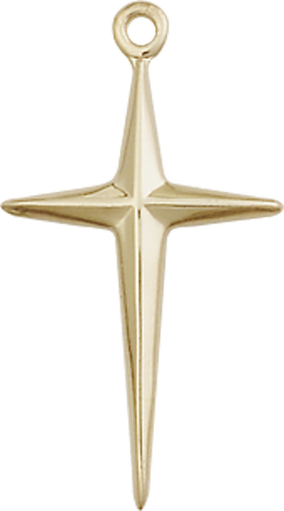 14kt Gold Filled Cross Medal