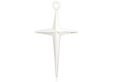 Sterling Silver Cross Medal