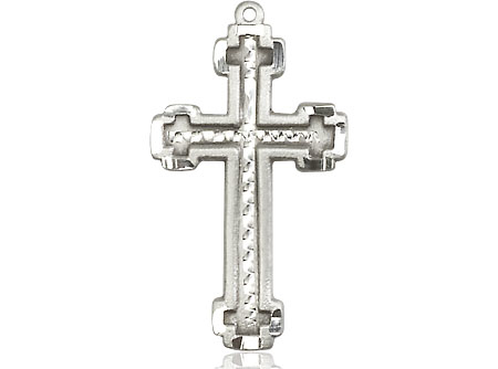 Sterling Silver Cross Medal