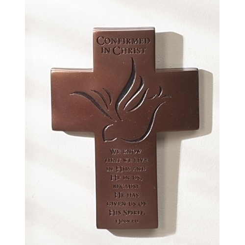 7&quot;H Confirmation Wall Cross