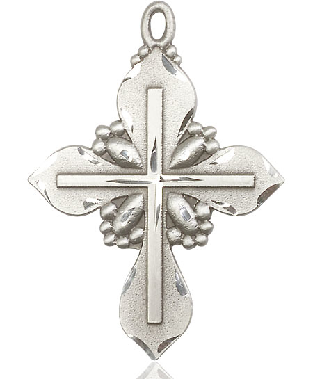 Sterling Silver Cross Medal