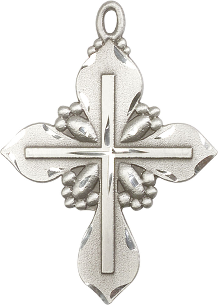 Sterling Silver Cross Medal