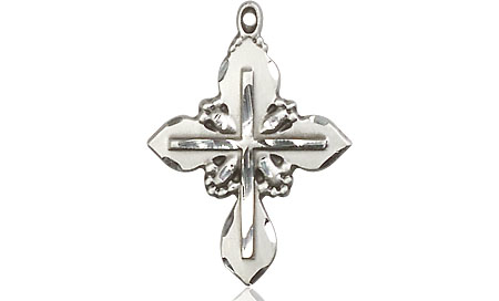 Sterling Silver Cross Medal