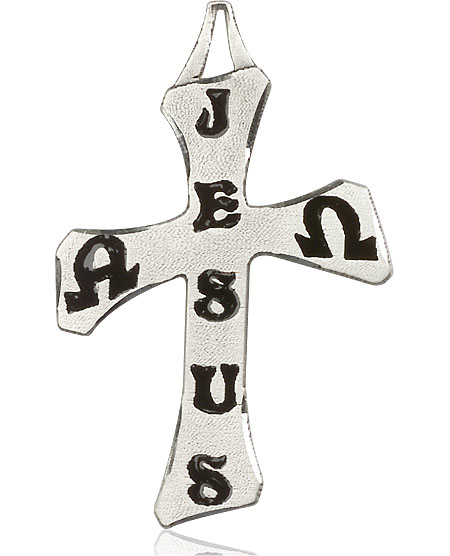 Sterling Silver Cross Medal