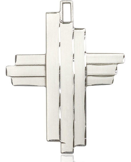 Sterling Silver Cross Medal