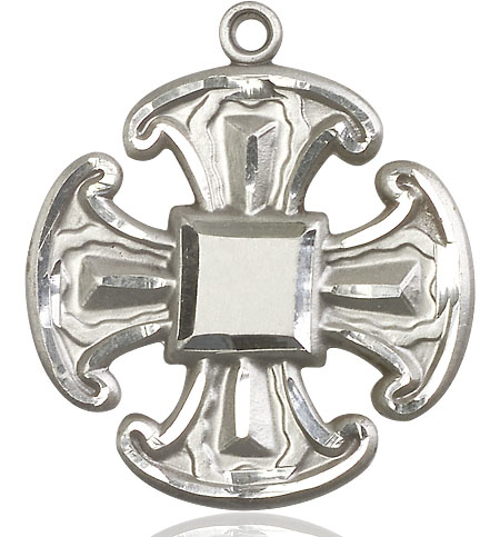 Sterling Silver Cross Medal