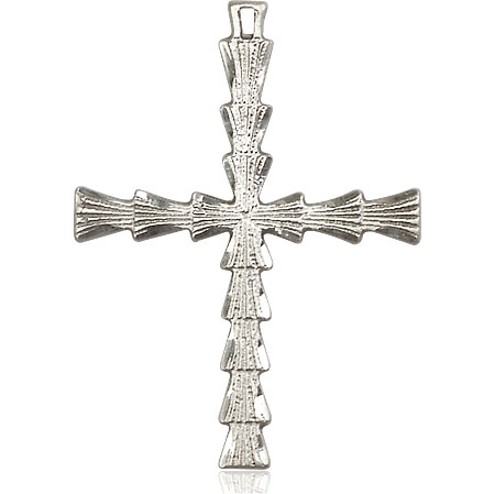 Sterling Silver Cross Medal