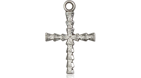 Sterling Silver Cross Medal