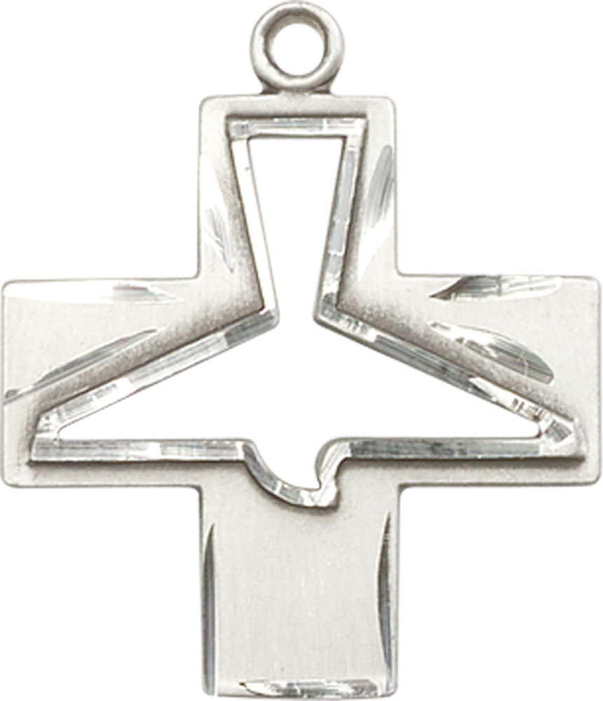 Sterling Silver Holy Spirit Medal