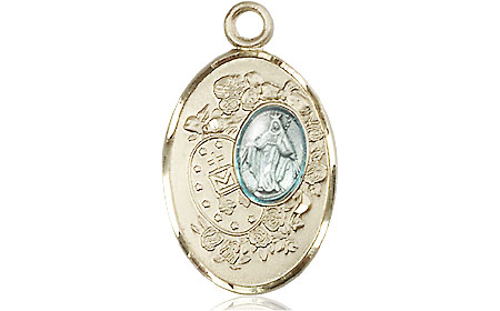 14kt Gold Miraculous Medal