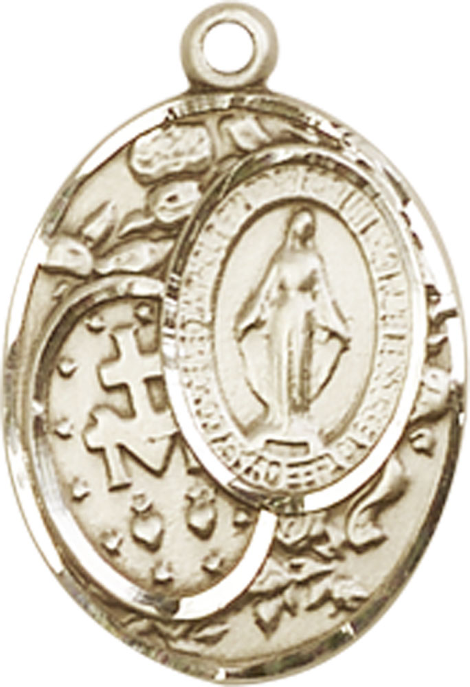 14kt Gold Filled Miraculous Medal