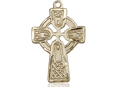 14kt Gold Filled Celtic Cross Medal