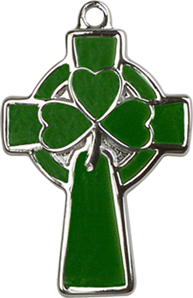 Sterling Silver Celtic Cross Medal