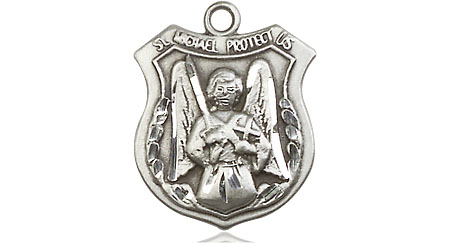 Sterling Silver Saint Michael the Archangel Medal