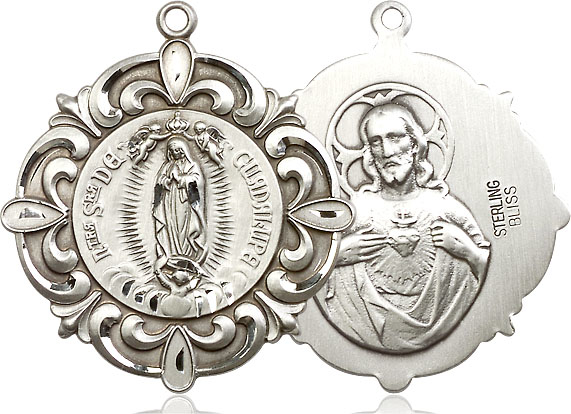 Sterling Silver Our Lady of Guadalupe Medal