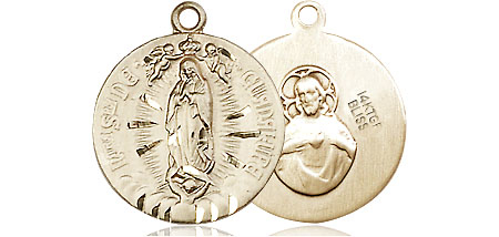 14kt Gold Filled Our Lady of Guadalupe Medal