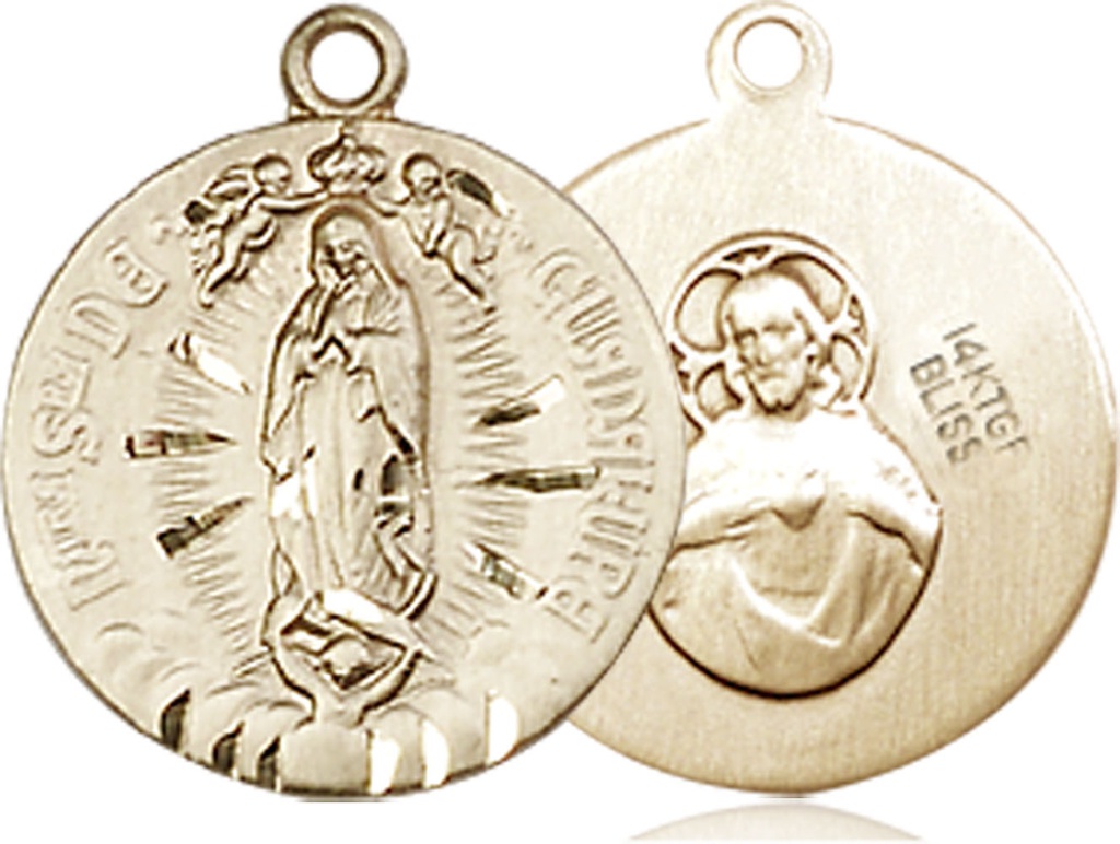 14kt Gold Filled Our Lady of Guadalupe Medal