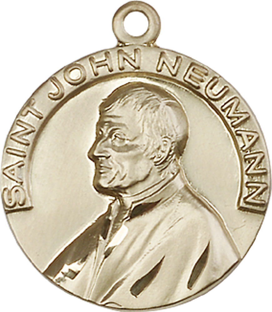 14kt Gold Filled Saint John Neumann Medal