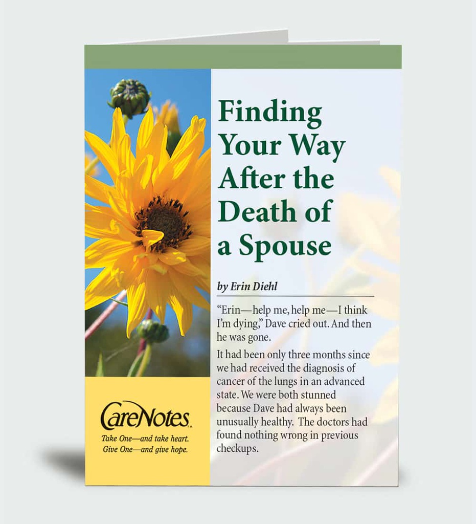 Finding Your Way After the Death of a Spouse