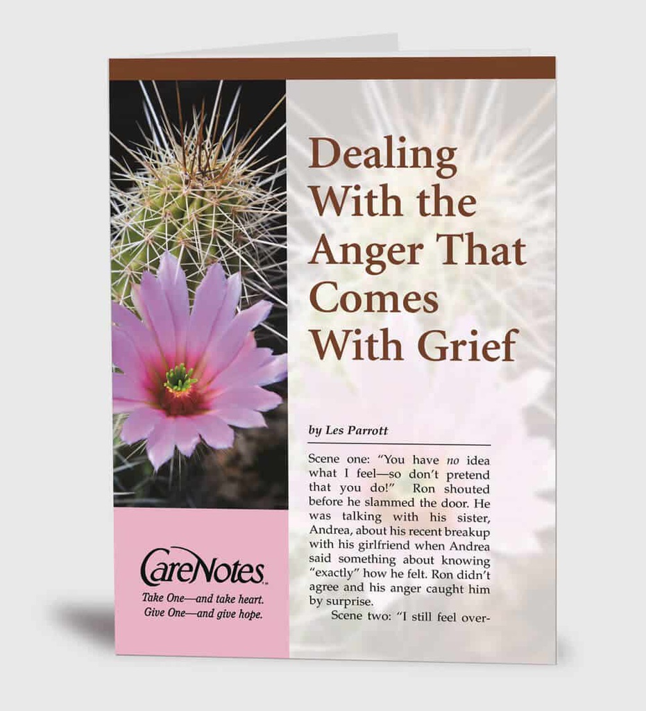 Dealing with the Anger That Comes With Grief