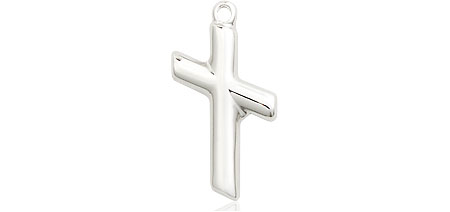 Sterling Silver Cross Medal