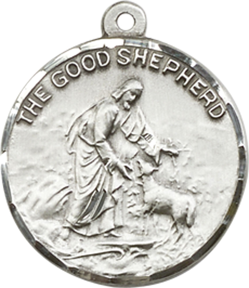 Sterling Silver Good Shepherd Medal