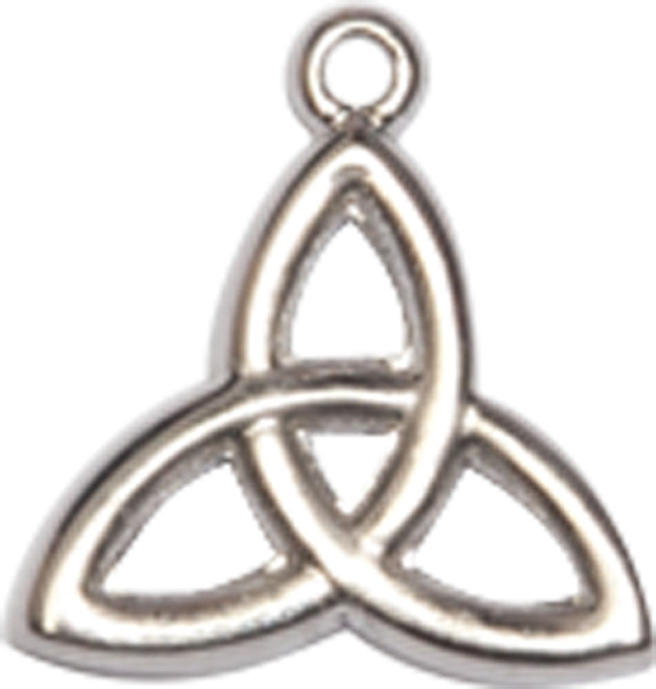 Sterling Silver Trinity Irish Knot Medal