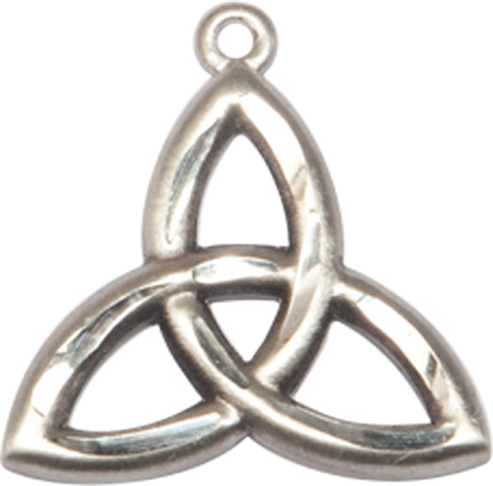 Sterling Silver Trinity Irish Knot Medal