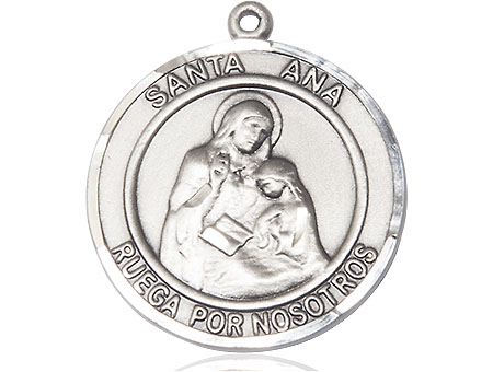 Sterling Silver Santa Ana Medal