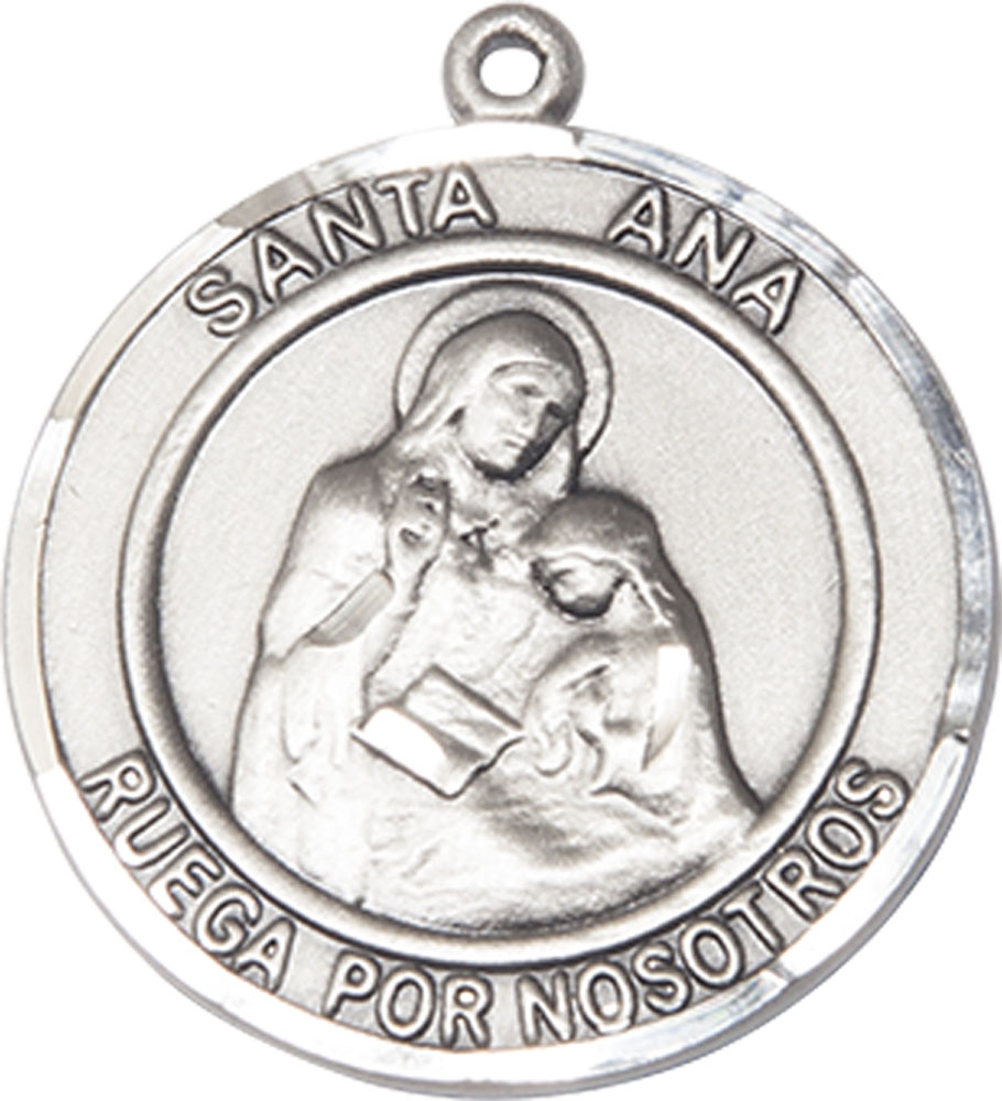 Sterling Silver Santa Ana Medal