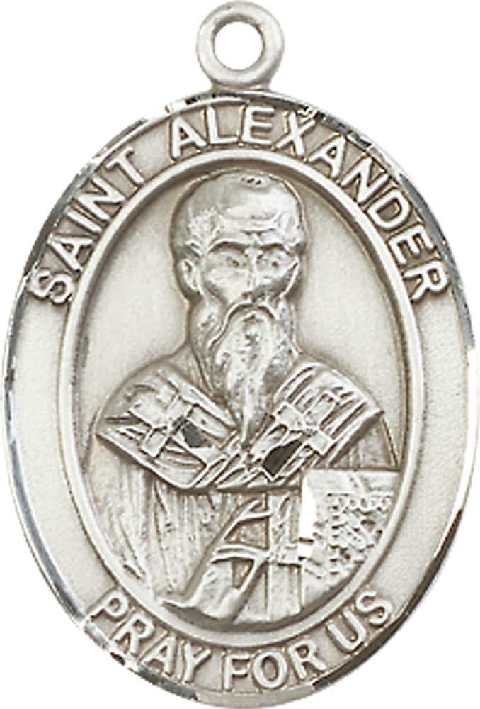 Sterling Silver Saint Alexander Sauli Medal