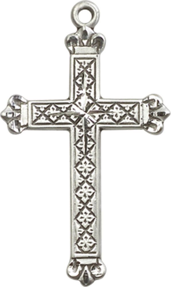 Sterling Silver Cross Medal