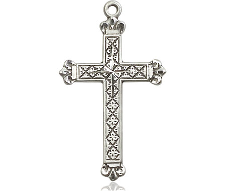 Sterling Silver Cross Medal