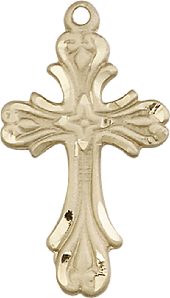 14kt Gold Filled Cross Medal